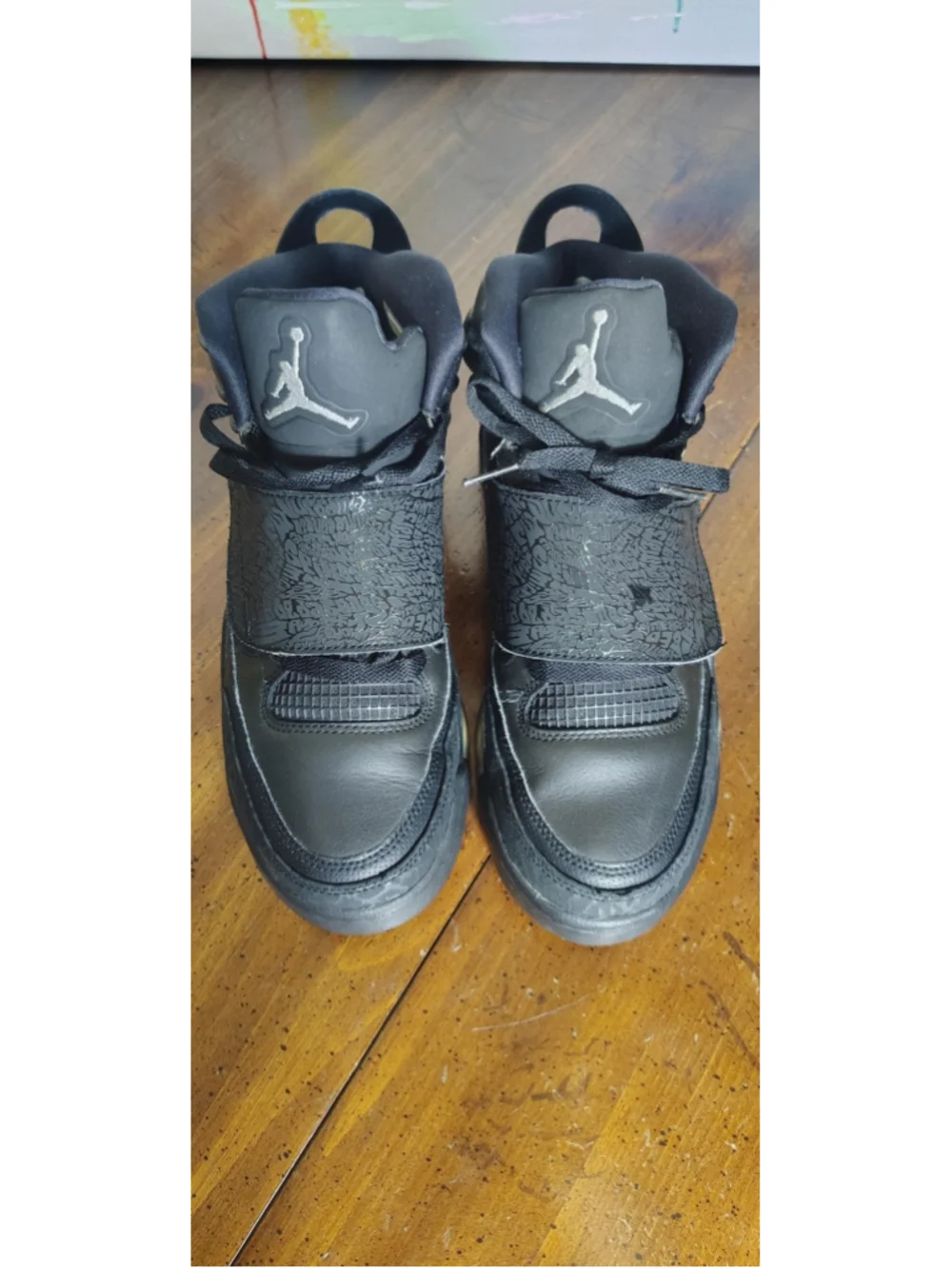 Jordan Son Of Mars Shoes Mens Size 8.5 Black Mid Top Sneakers 512245-010